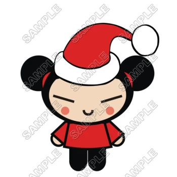 Pucca  Christmas  T Shirt Iron on Transfer  Decal ~#57