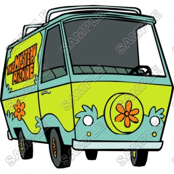 Scooby - Doo Mystery Machine T Shirt Iron on Transfer Decal ~#12