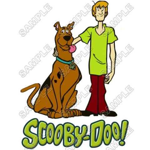 Scooby-Doo T Shirt Iron on Transfer Decal ~#5