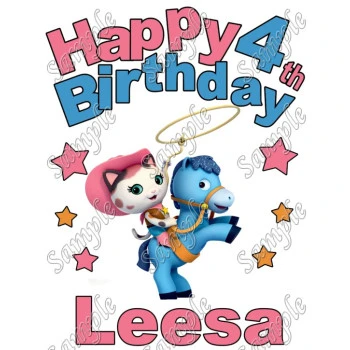 Sheriff Callie  Birthday Personalized Custom T Shirt Iron on Transfer Decal ~#3