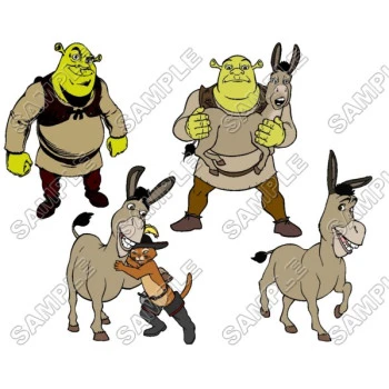 Shrek  T Shirt Iron on Transfer  Decal  ~#1