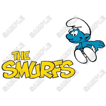 Smurf  T Shirt Iron on Transfer Decal ~#15