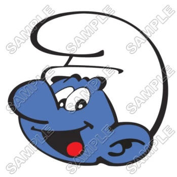 Smurf  T Shirt Iron on Transfer Decal ~#28