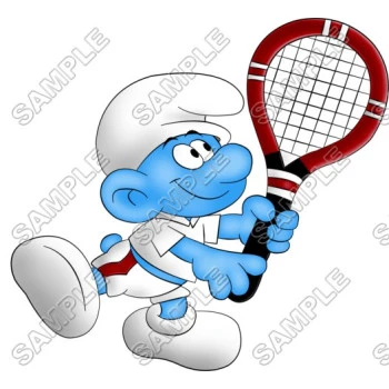 Smurf T Shirt Iron on Transfer Decal ~#4