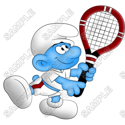 Smurf T Shirt Iron on Transfer Decal ~#4