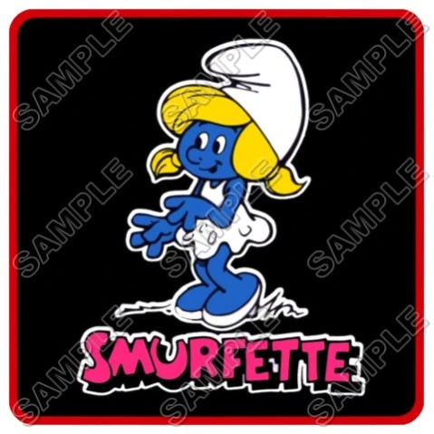 Smurfette  T Shirt Iron on Transfer Decal ~#25