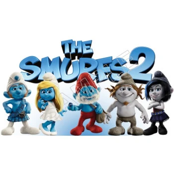 ~# Smurfs 2 ~# T Shirt Iron on Transfer  Decal  ~#35