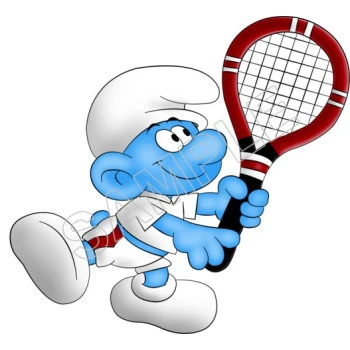 Smurfs T Shirt Iron on Transfer Decal ~#39