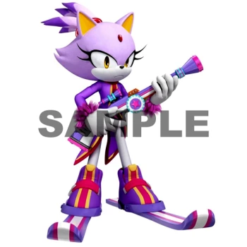 Sonic Blaze  T Shirt Iron on Transfer Decal ~#35