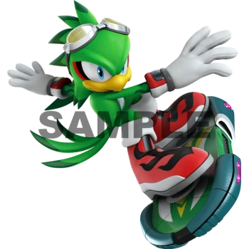Sonic Jet Rider  T Shirt Iron on Transfer Decal ~#31