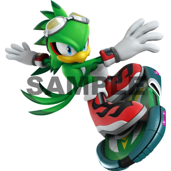 Sonic Jet Rider  T Shirt Iron on Transfer Decal ~#31
