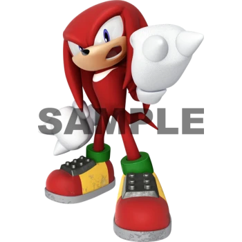 Sonic Knuckles  T Shirt Iron on Transfer Decal ~#33