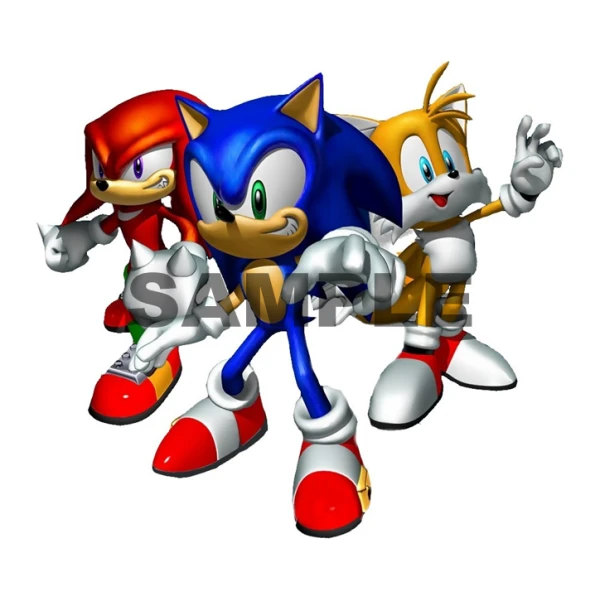 Sonic  Shadow  Knuckles T Shirt Iron on Transfer Decal ~#13