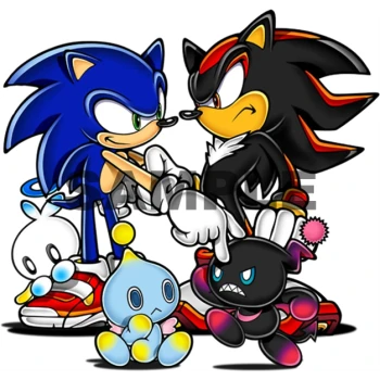 Sonic  Shadow T Shirt Iron on Transfer Decal ~#19