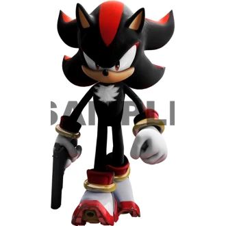 Sonic  Shadow T Shirt Iron on Transfer Decal ~#9