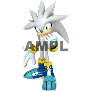 Sonic Silver  T Shirt Iron on Transfer Decal ~#29