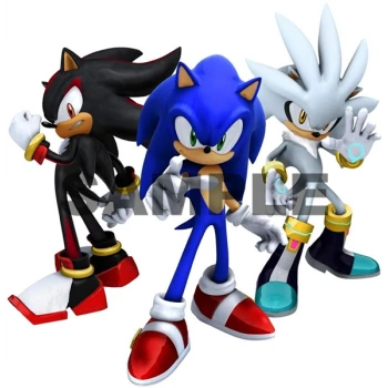 Sonic T Shirt Iron on Transfer Decal ~#2