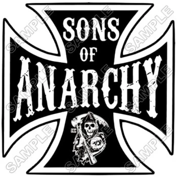 Sons of Anarchy  T Shirt Iron on Transfer Decal ~#1