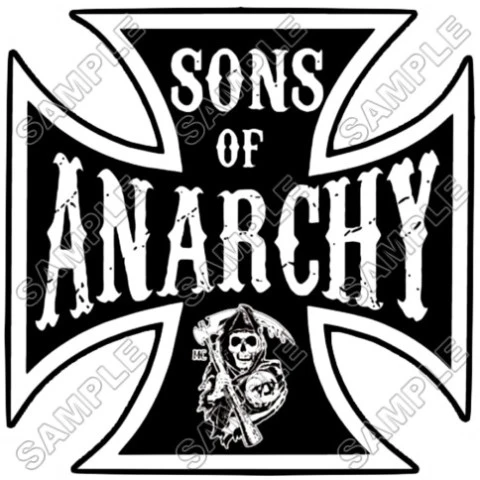 Sons of Anarchy  T Shirt Iron on Transfer Decal ~#1