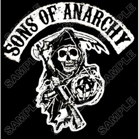 Sons of Anarchy  T Shirt Iron on Transfer Decal ~#2