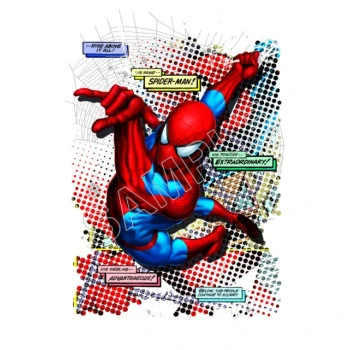 SpiderMan T Shirt Iron on Transfer Decal ~#8