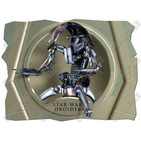 Star Wars Droideka T Shirt Iron on Transfer Decal ~#18