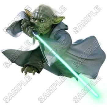 Star Wars  Master Yoda T Shirt Iron on Transfer Decal ~#7