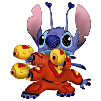 Stitch T Shirt Iron on Transfer Decal ~#17