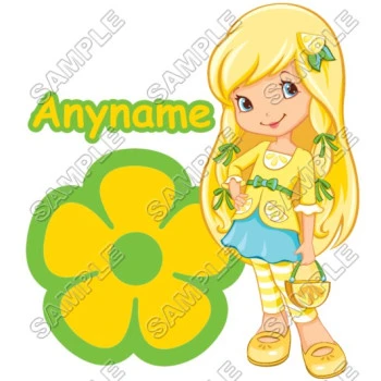 Strawberry Shortcake Lemon Meringue Personalized  Custom  T Shirt Iron on Transfer Decal ~#33