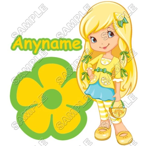 Strawberry Shortcake Lemon Meringue Personalized  Custom  T Shirt Iron on Transfer Decal ~#33