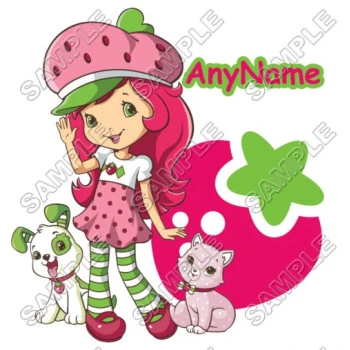 Strawberry Shortcake Personalized  Custom  T Shirt Iron on Transfer Decal ~#32