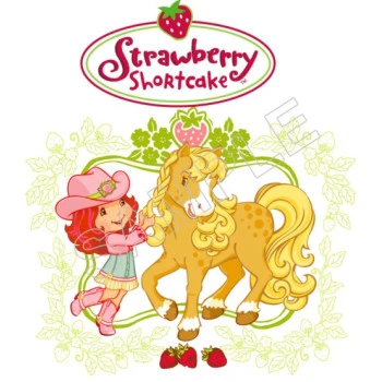 Strawberry Shortcake T Shirt Iron on Transfer Decal ~#6