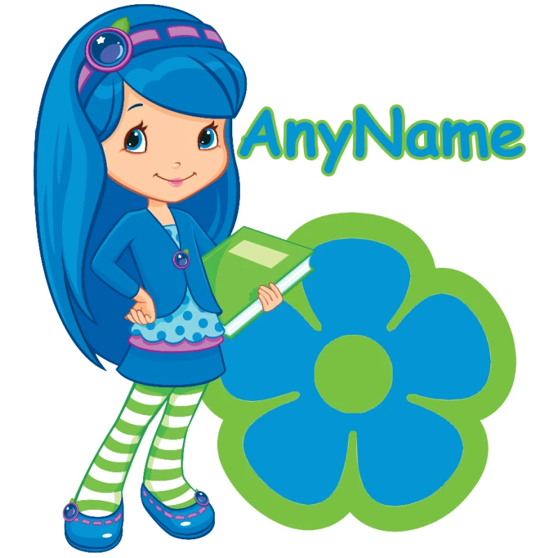Strawberry Shortcake blueberry muffin Personalized  Custom  T Shirt Iron on Transfer Decal ~#1