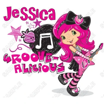 Strawberry shortcake Personalized  Iron on Transfer  ~#1