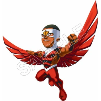 Super Hero Squad Falcon T Shirt Iron on Transfer Decal ~#12