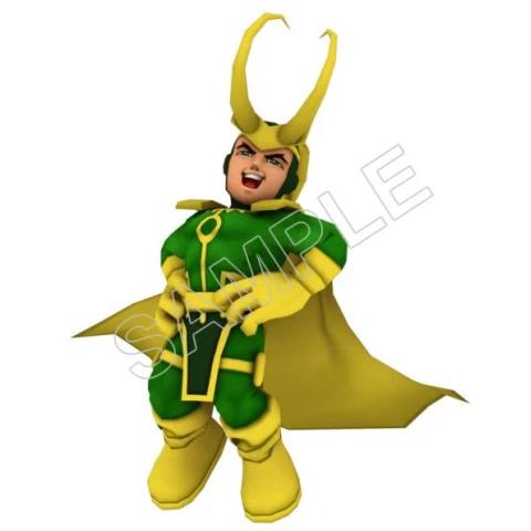 Super Hero Squad Loki T Shirt Iron on Transfer  Decal  ~#14