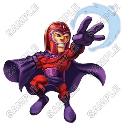 Super Hero Squad Magneto  T Shirt Iron on Transfer Decal ~#11