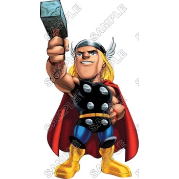 Super Hero Squad Thor  T Shirt Iron on Transfer Decal ~#6