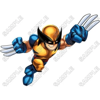Super Hero Squad Wolverine  T Shirt Iron on Transfer Decal ~#8