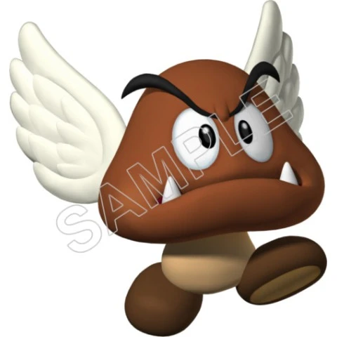 Super Mario Bros. Goomba T Shirt Iron on Transfer Decal ~#20