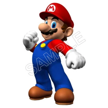 Super Mario Bros.   T Shirt Iron on Transfer Decal ~#10