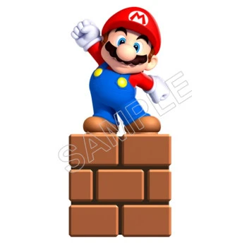Super Mario Bros.   T Shirt Iron on Transfer Decal ~#9
