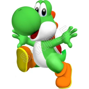 Super Mario Bros. Yoshi T Shirt Iron on Transfer Decal ~#18
