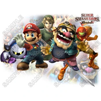 Super Smash Bros. T Shirt Iron on Transfer Decal ~#2