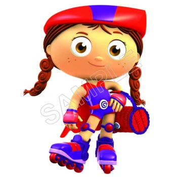 Super Why Red Riding Hood   T Shirt Iron on Transfer Decal ~#6