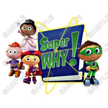 Super  Why  T Shirt Iron on Transfer  Decal  ~#5