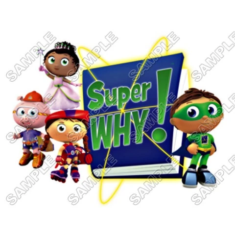 Super  Why  T Shirt Iron on Transfer  Decal  ~#5