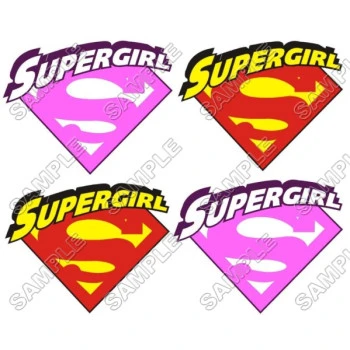 SuperGirl T Shirt Iron on Transfer Decal ~#1