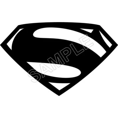 Superman Logo Man of Steel  T Shirt Iron on Transfer Decal ~#18