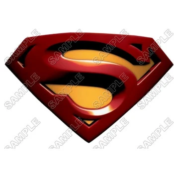 Superman Logo   T Shirt Iron on Transfer  Decal  ~#3